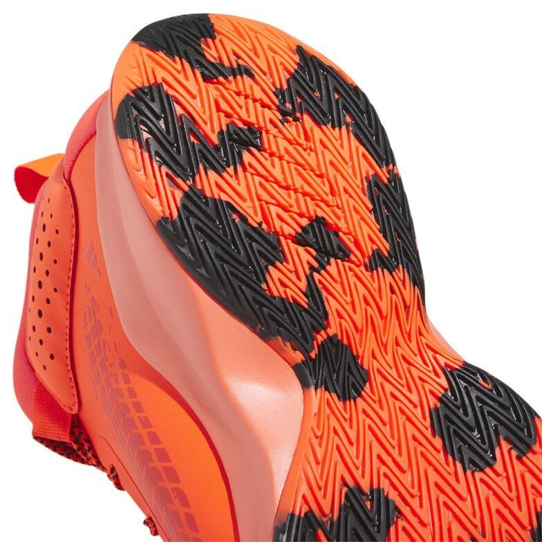 Dětské Unisex basketbalové boty Adidas Cross Em Up 5 K oranžové