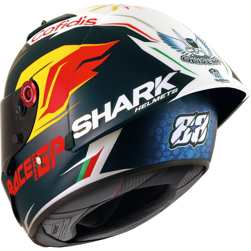 Přilba SHARK RACE-R PRO GP Oliveira Signature BSW