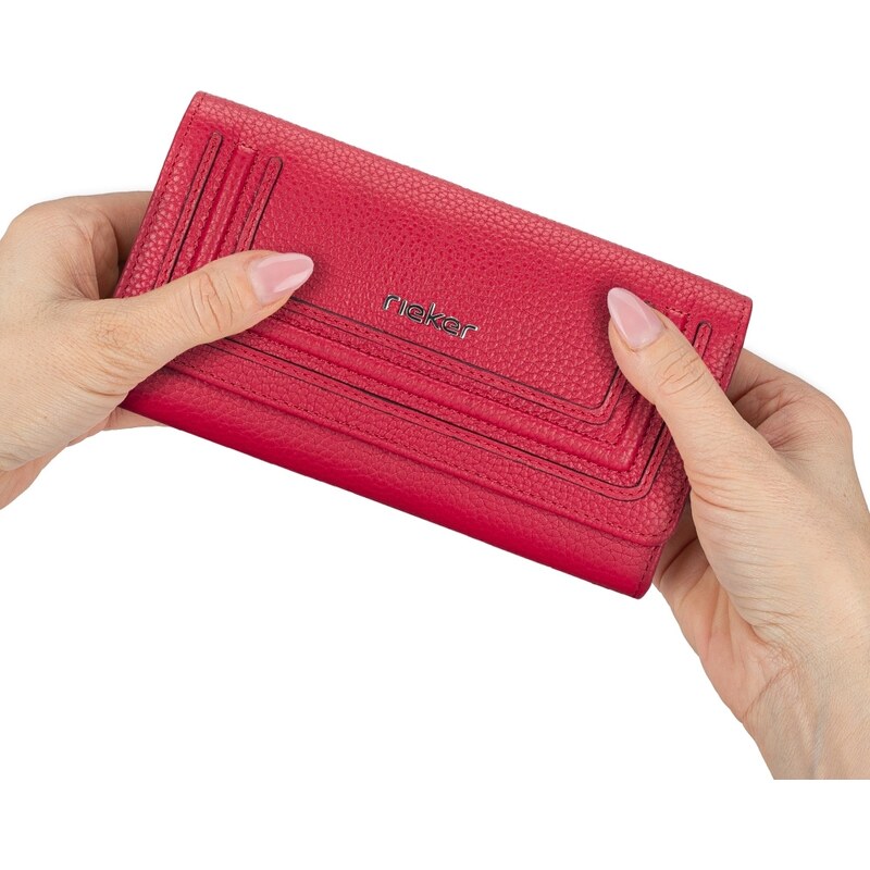 Dámská peněženka RIEKER W154 červená W3 červená