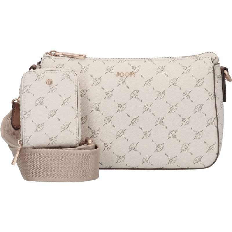 JOOP! Taška přes rameno Jasmina tmavě béžová / offwhite