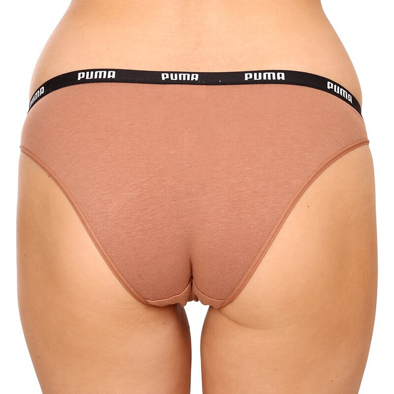 2PACK dámské kalhotky Puma hnědé (603031001 013)