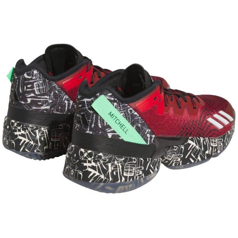 Pánské basketbalové boty Adidas DONIssue 4 červené