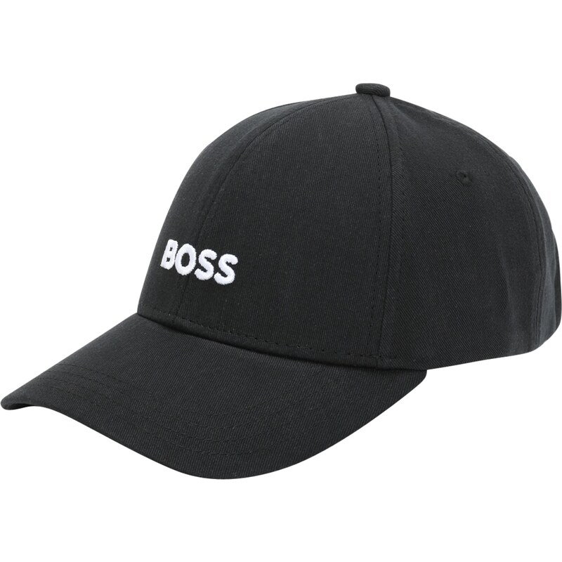 BOSS Kšiltovka Zed černá / bílá