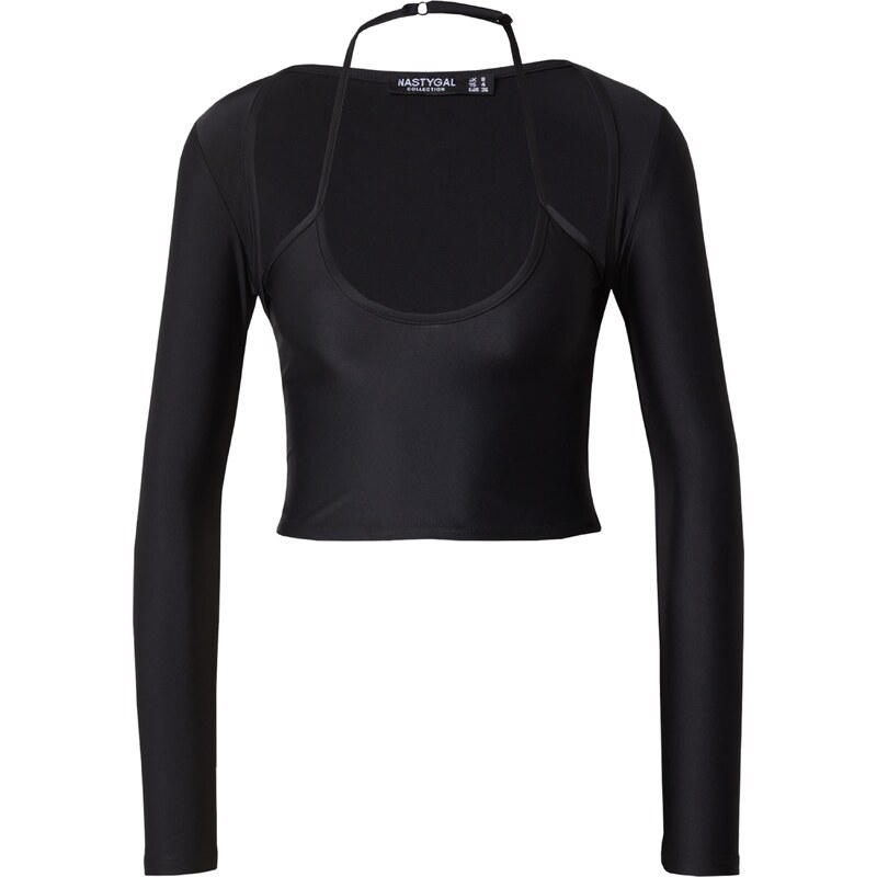 Nasty Gal Tričko černá