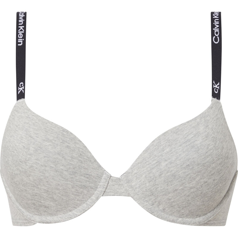 Dámská podprsenka T-Shirt Bra CK96 000QF7219EP7A šedá - Calvin Klein