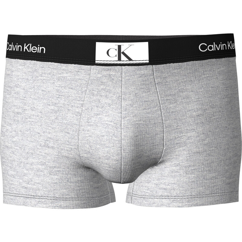 Pánské trenky Trunks CK96 000NB3403AP7A šedá - Calvin Klein