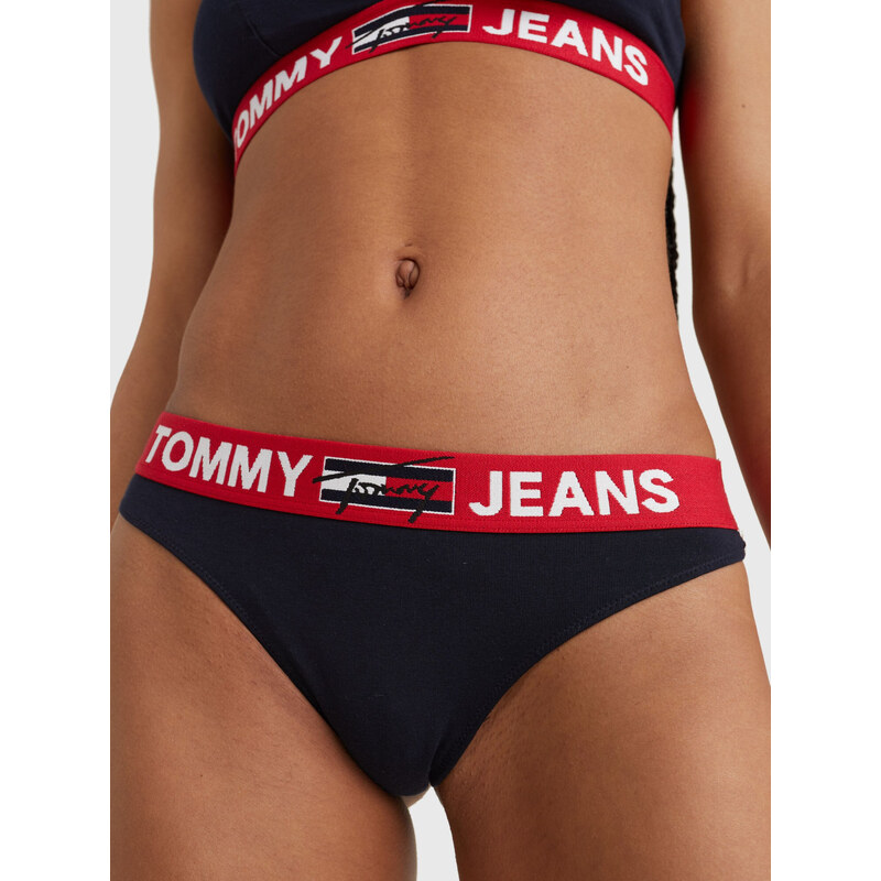 Close to Body Dámské kalhotky THONG UW0UW02823DW5 - Tommy Hilfiger