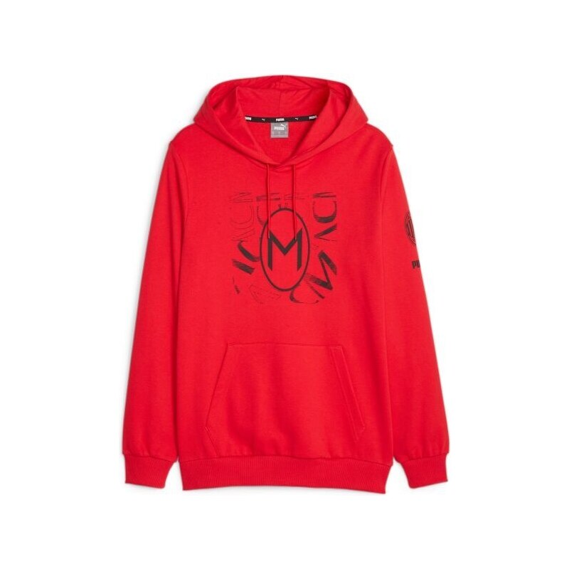 Puma ACM FOOTBALLCORE GRAPHIC HOODIE Pánská fotbalová mikina