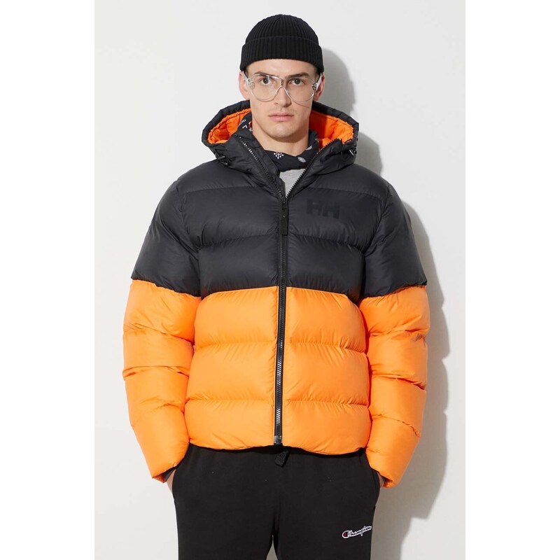 Bunda Helly Hansen ACTIVE PUFFY JACKET pánská, červená barva, zimní, 53523