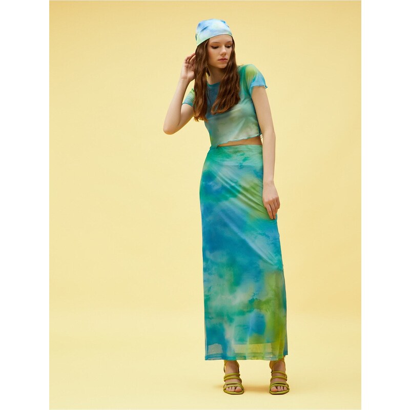 Koton Transparent Long Skirt