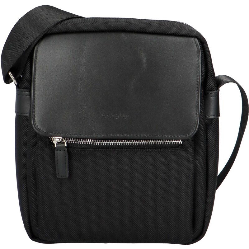 Pánská crossbody taška černá - Katana Ferrilo černá