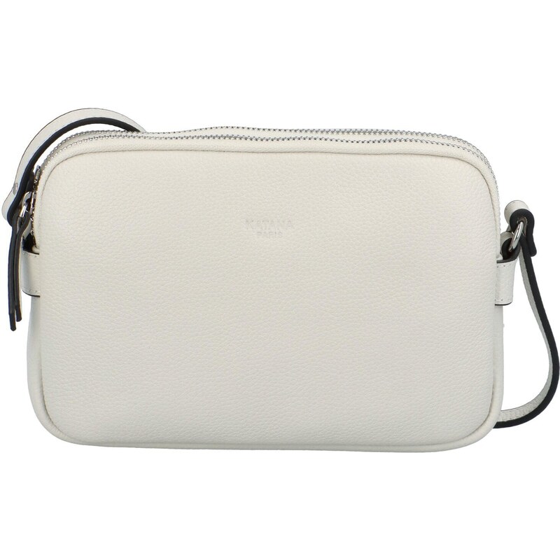 Dámská kožená crossbody kabelka bílá - Katana Prina bílá 84333118