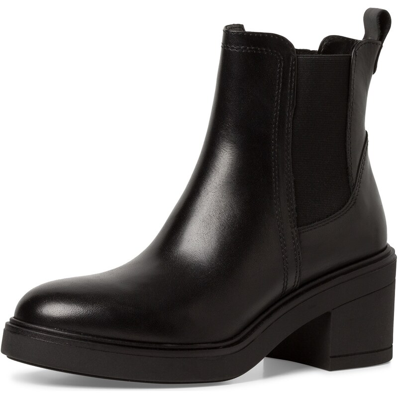 DÁMSKÉ KOTNÍKOVÉ BOTY TAMARIS 1-25011-41 001 ČERNÁ