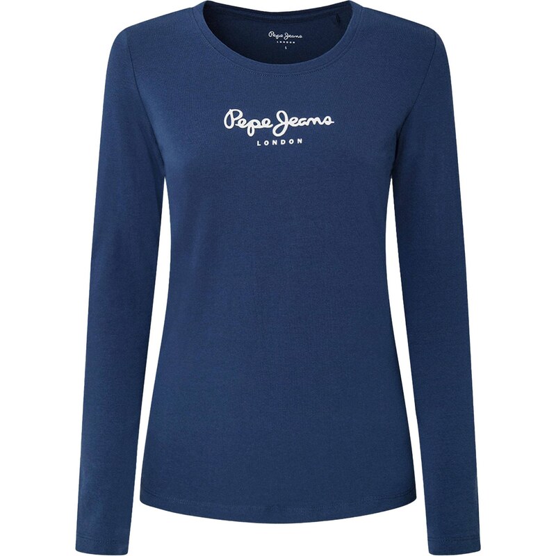 Pepe Jeans Tričko New Verginia tmavě modrá / bílá