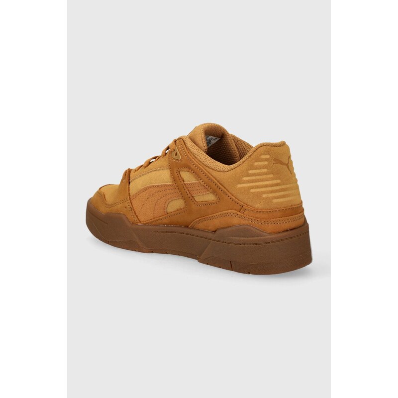 Kožené sneakers boty Puma Slipstream Suede černá barva, 387547-01