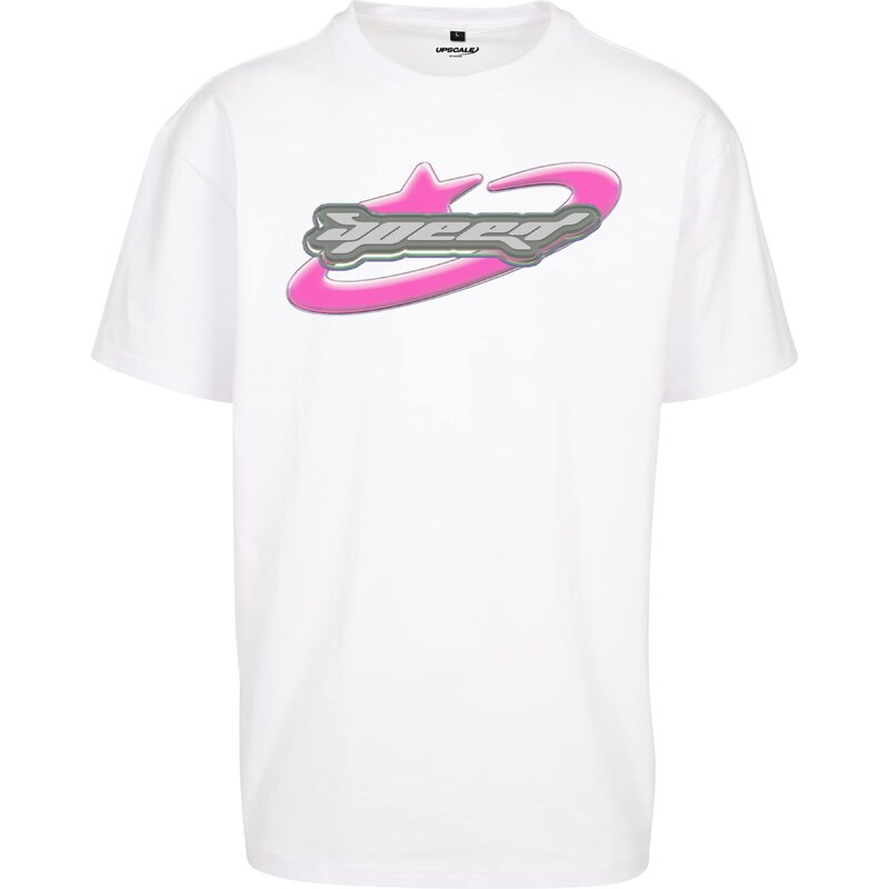 MT Upscale Tričko Speed šedá / světle šedá / pink / bílá