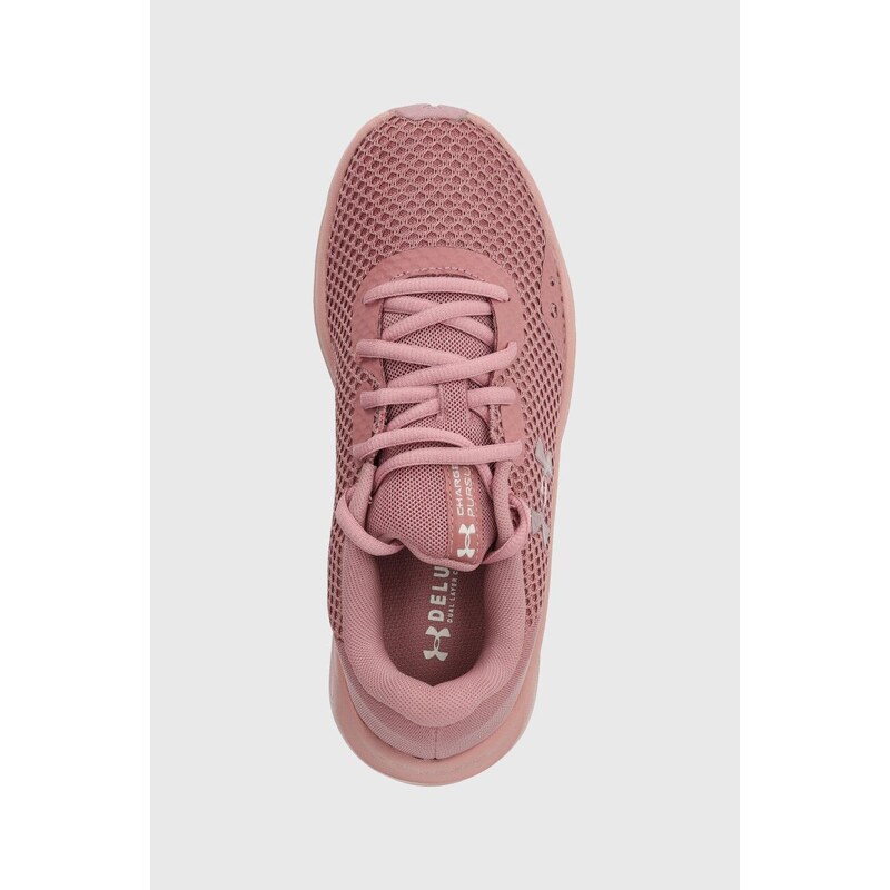 Běžecké boty Under Armour Charged Pursuit 3 růžová barva, 3024889