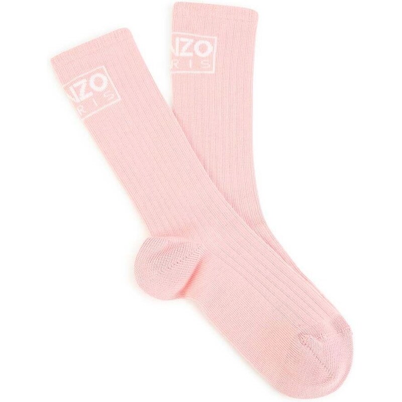 Dětské ponožky Kenzo Kids růžová barva