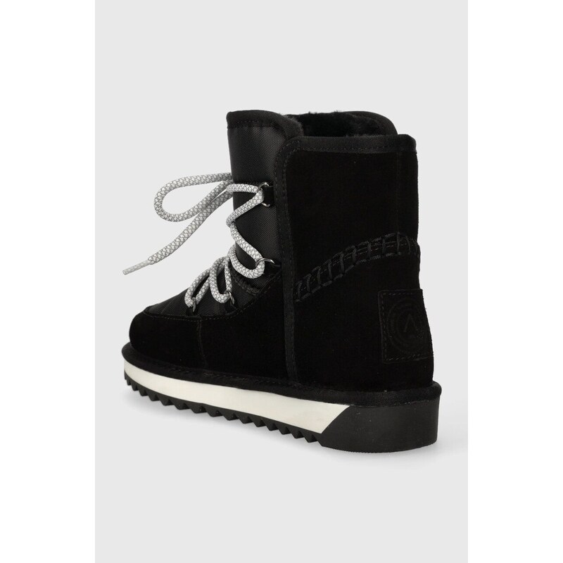 Sněhule Charles Footwear Juno černá barva, Juno.Boots.Platform