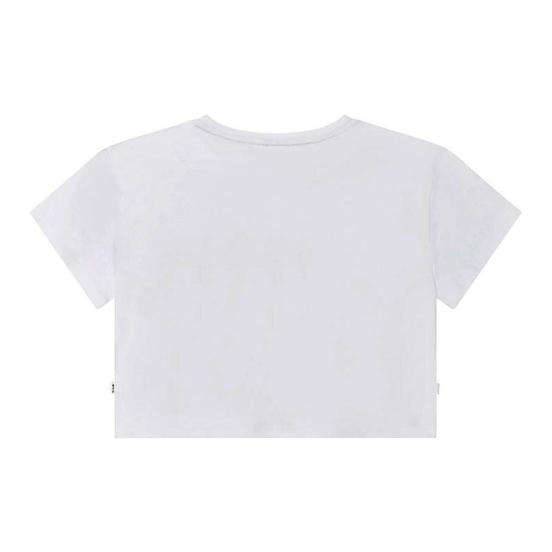 Dětské tričko BOSS bílá barva
