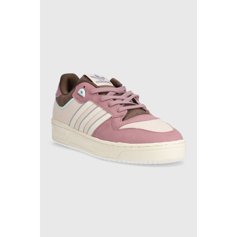 Sneakers boty adidas Originals RIVALRY LOW 86 růžová barva