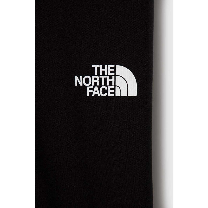 Dětské legíny The North Face GRAPHIC LEGGINGS černá barva, s potiskem