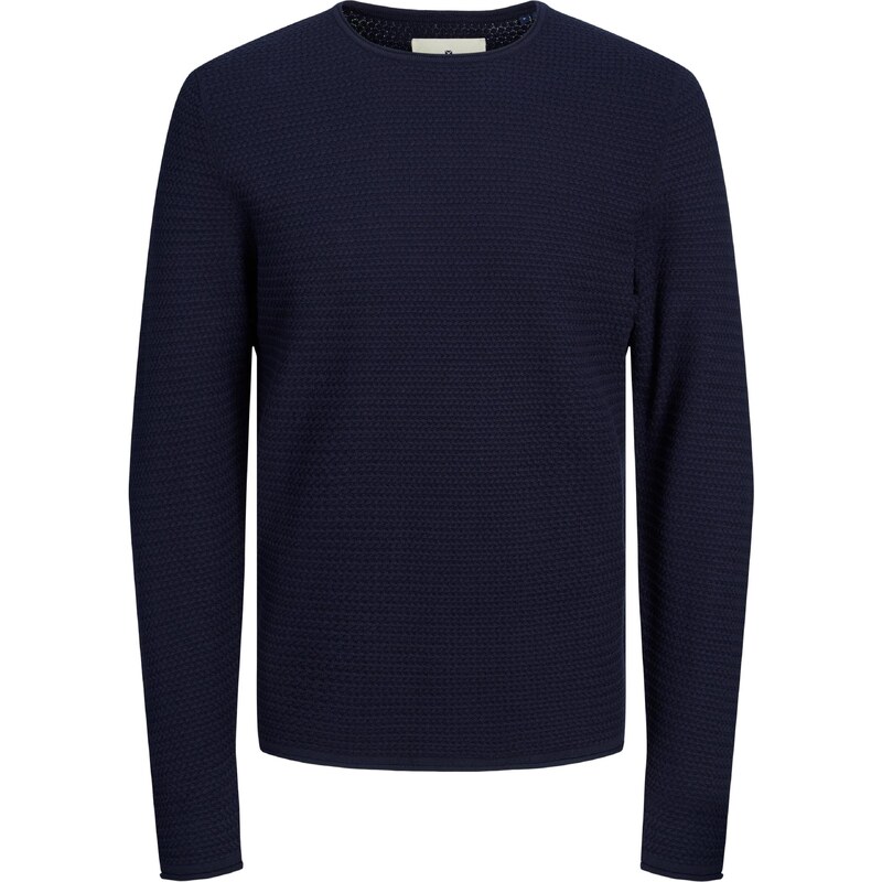 JACK & JONES Svetr JPRBLUMiguel marine modrá