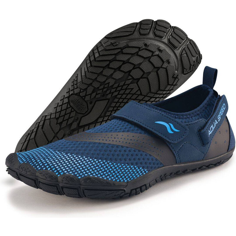 AQUA SPEED Plavecká obuv Agama Navy Blue/Blue/Black