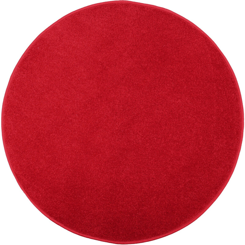 Vopi koberce Kusový koberec Eton červený 15 kruh - 57x57 (průměr) kruh cm
