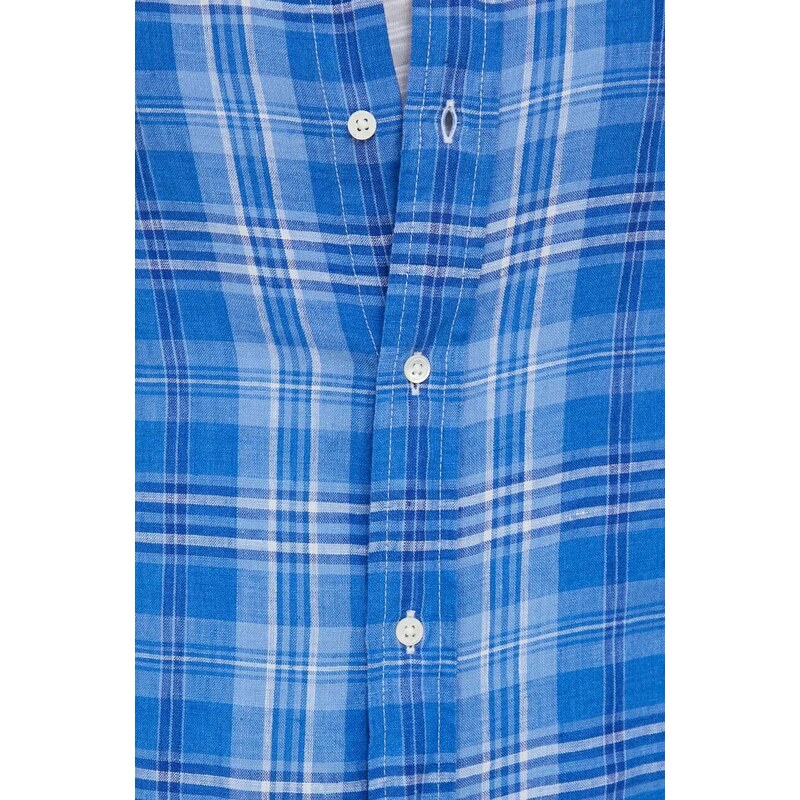 Plátěná košile Polo Ralph Lauren relaxed, s klasickým límcem