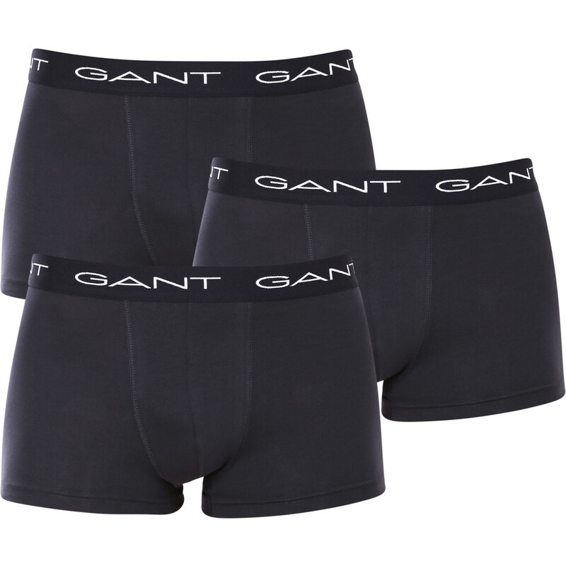 3PACK pánské boxerky Gant černé (900013003-005)