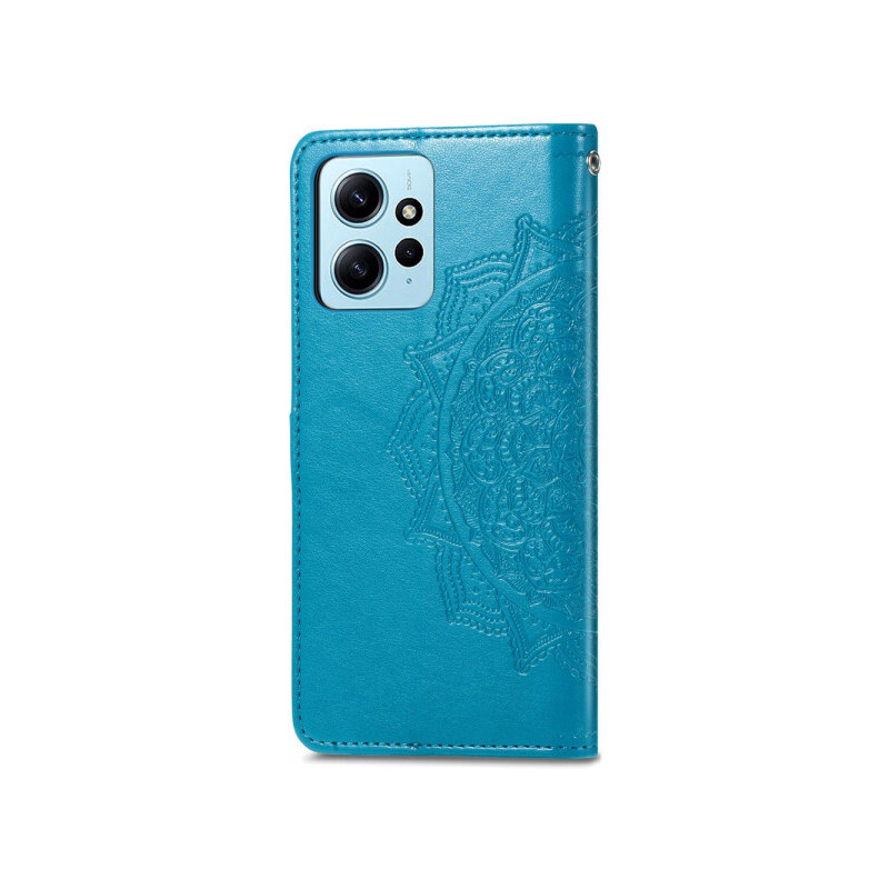 Pouzdro MFashion Xiaomi Redmi Note 12 4G - modré - Mandala
