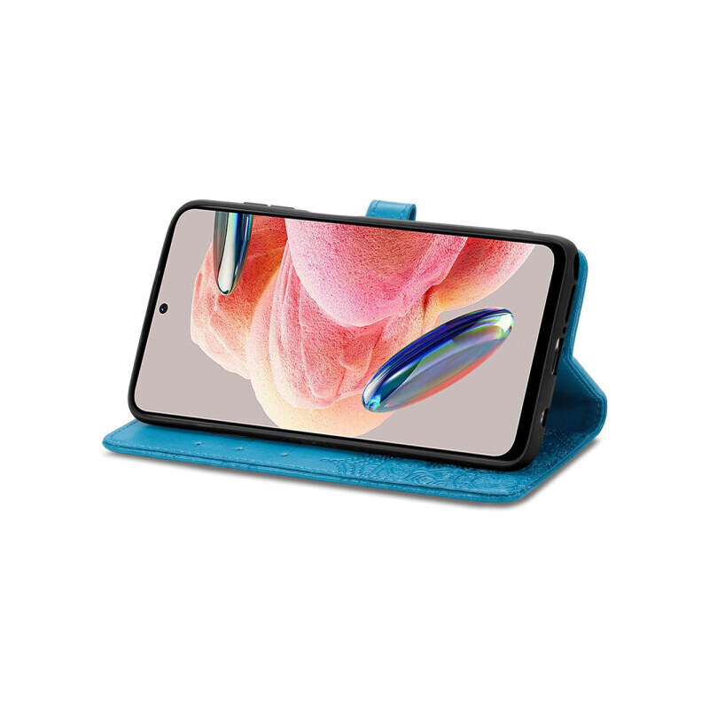 Pouzdro MFashion Xiaomi Redmi Note 12 4G - modré - Mandala
