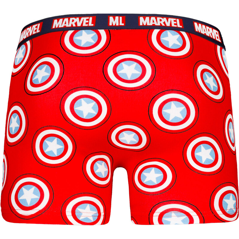 Licensed Pánské boxerky Marvel Captain America - Frogies