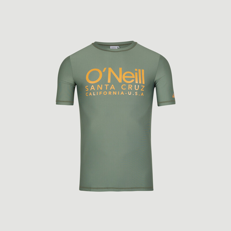 Pánské Tričko O'NEILL CALI S/SLV SKINS 2800107-16011 – olivový