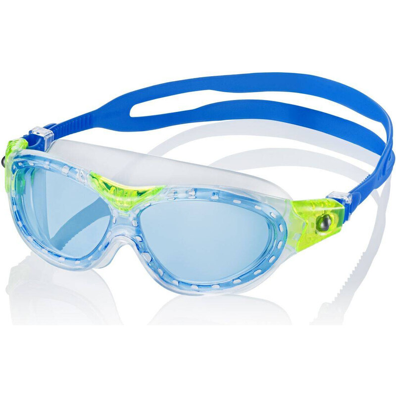 AQUA SPEED Plavecké brýle Marin Kid Blue/Yellow/Transparent Pattern 61