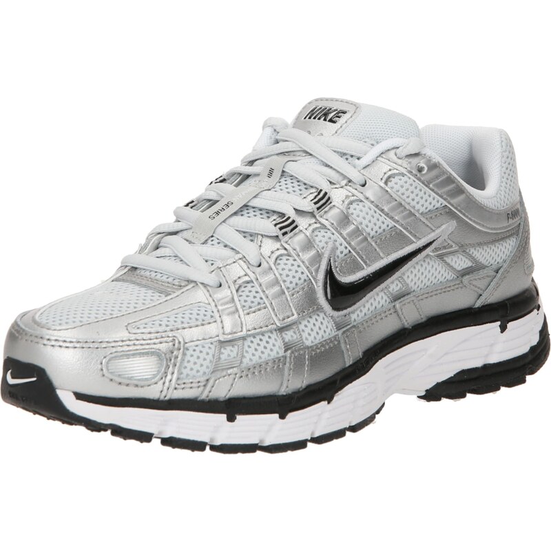 Nike Sportswear Tenisky P-6000 černá / stříbrná / bílá