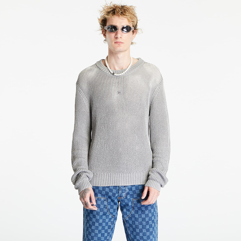 Pánský svetr MISBHV Heat Reactive Knit Sweater UNISEX Grey