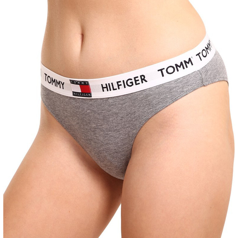 Dámské kalhotky Tommy Hilfiger šedé (UW0UW02193 P4A)