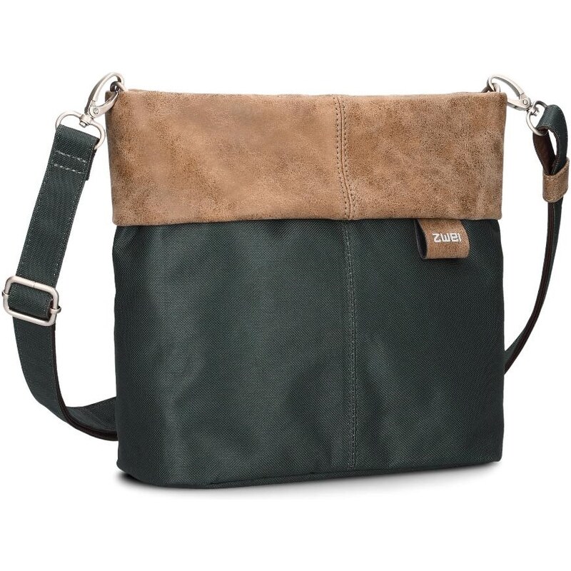 Zwei kabelka crossbody Olli OT8 PIN tmavě zelená