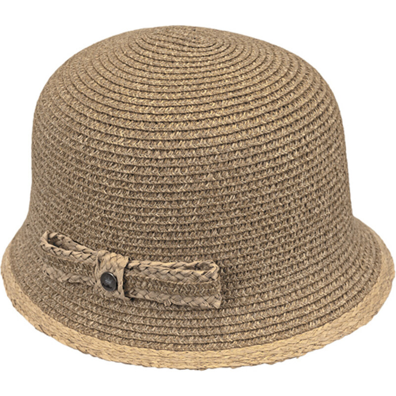 KRUMLOVANKA Letní dámslý klobouk Bucket Ba-30235469-310 khaki melange