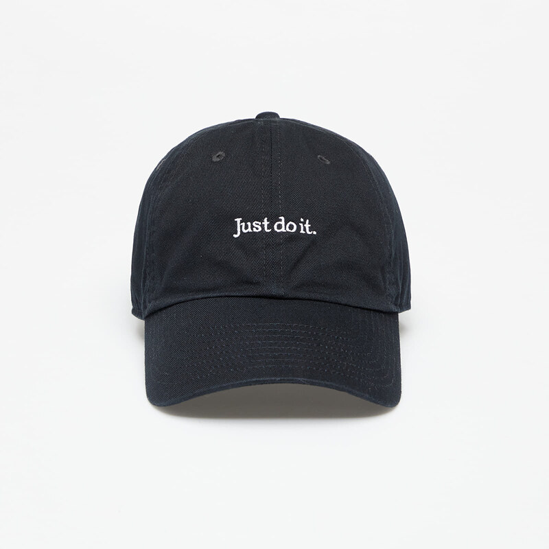 Kšiltovka Nike Club Unstructured Just Do It Cap Black/ White M/L