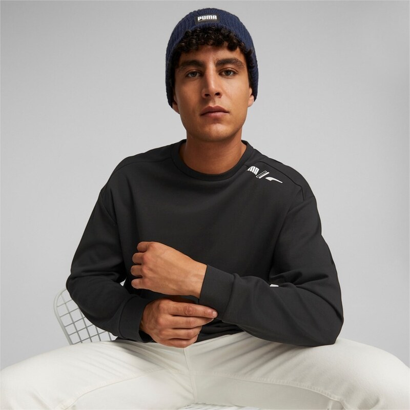 Puma Ribbed Classic Cuff Beanie blue