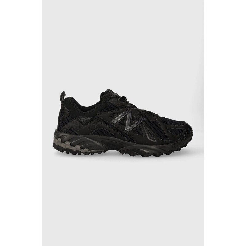 Sneakers boty New Balance ML610TBB černá barva