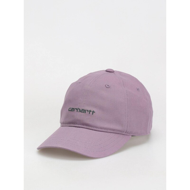 Carhartt WIP Canvas Script (glassy purple/discovery green)fialová