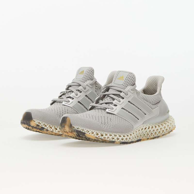 adidas Performance Pánské běžecké tenisky adidas Ultra 4D Grey Two/ Grey One/ Gold Metallic