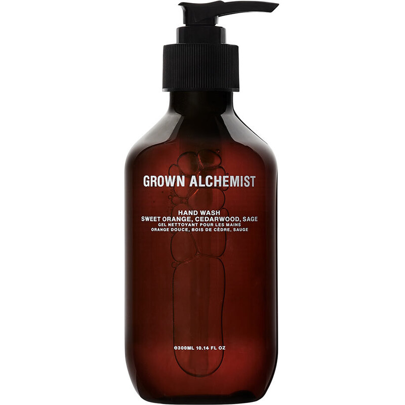 GROWN ALCHEMIST Tekuté mýdlo s vůní sladkého pomeranče, cedrového dřeva a šalvěje 500 ml