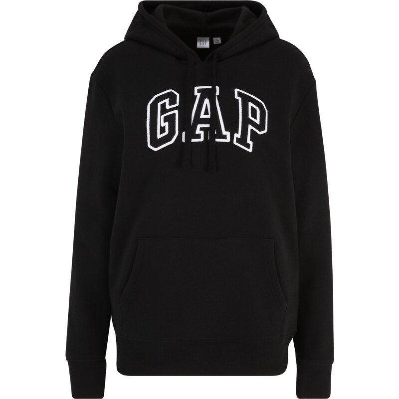 Gap Tall Mikina HERITAGE černá / bílá