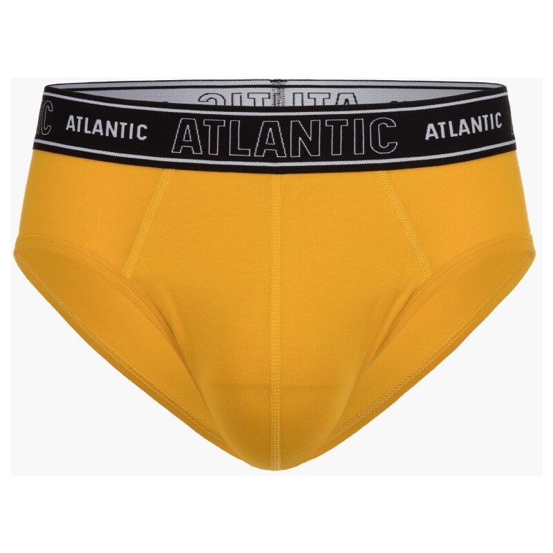 Pánské slipy ATLANTIC Magic Pocket - žluté