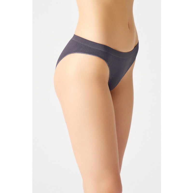 LOS OJOS 3 Pieces Ribbed Seamless Classic Panties